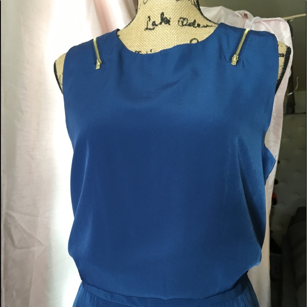 Blue romper